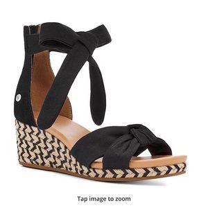 $100 - Brand new Ugg Yarrow canvas espadrille wedge sandal, size 8. Perfect!